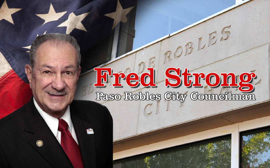 Fred Strong at City Hall photo